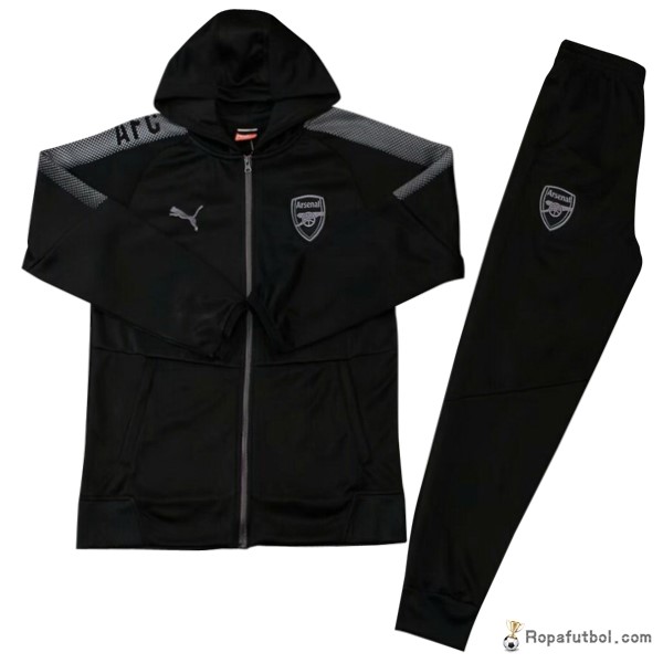 Chandal Arsenal 2017/18 Negro Gris